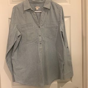 Womens J.Jill Denim shirt.
